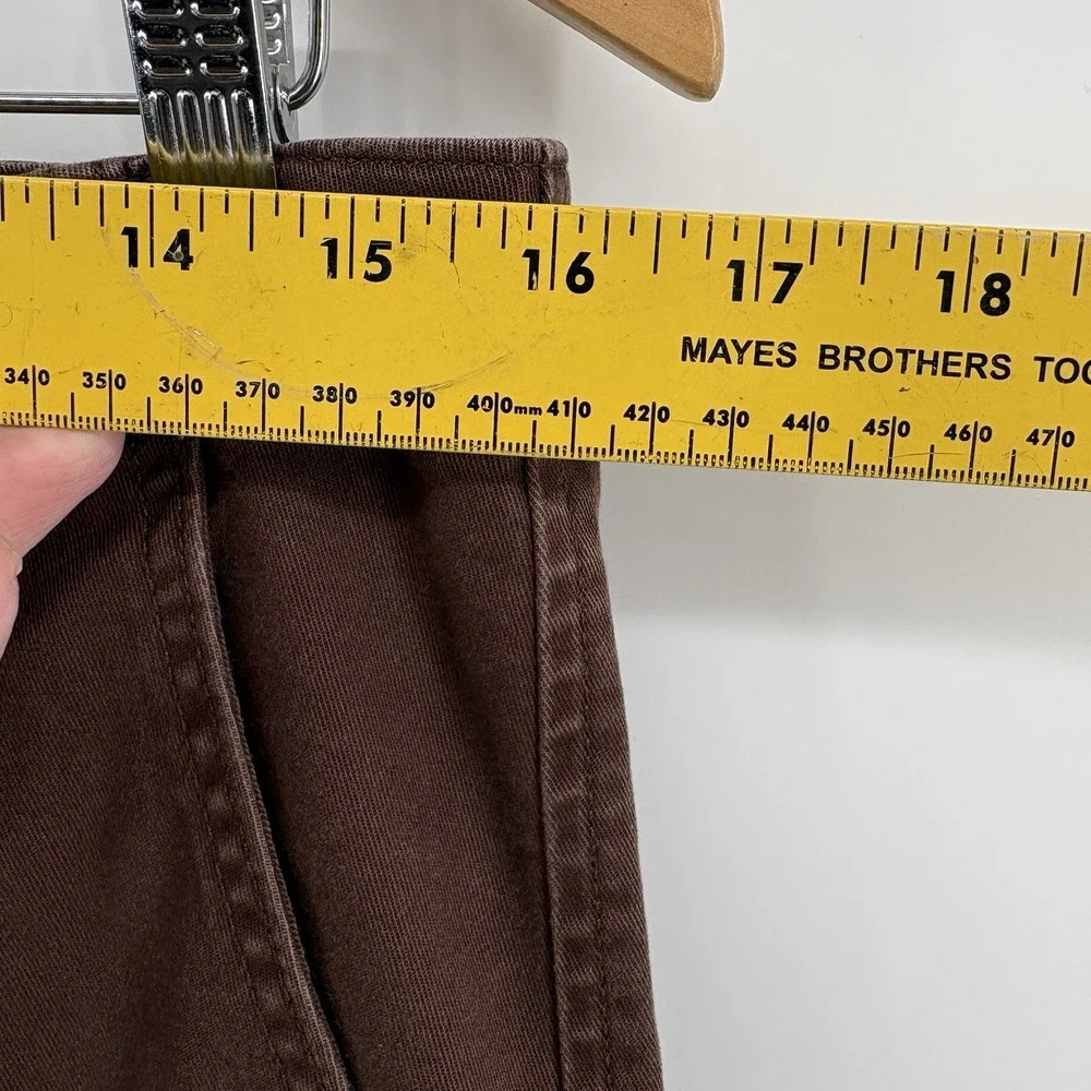 Levis XX‎ Chino Mens Size 32x32 Taper Cargo Stretch Brown Cotton Blend
